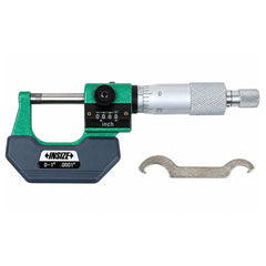 Insize Imperial Outside Micrometer W/ Analog Counter 0-1" Range Series 3400-1 - Twin Eagle Imports