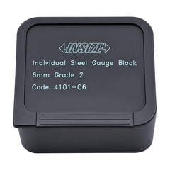 Insize Individual Steel Gauge Block 6mm Grade 2 Series 4101-C6 - Twin Eagle Imports