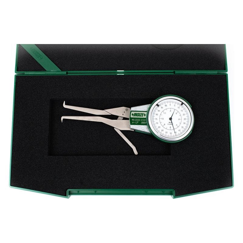 Insize Internal Dial Caliper Gauge 0.4-1.2" Range Series 2222-E121 - Twin Eagle Imports