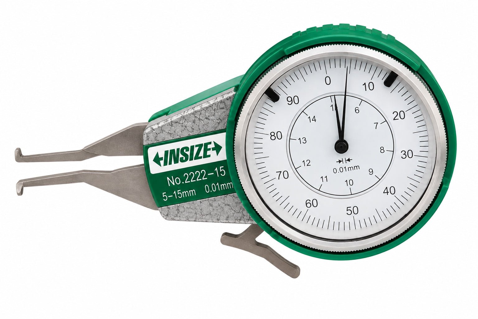 Insize Internal Dial Caliper Gauge 5-15mm Range Series 2222-15 - Twin Eagle Imports