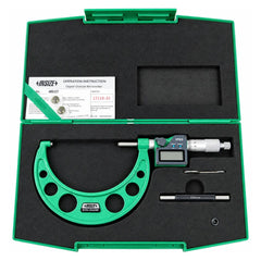 Insize IP65 Digital Outside Micrometer 100-125mm / 4-5" Range Series 3108-125A - Twin Eagle Imports