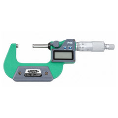 Insize IP65 Digital Outside Micrometer 25 - 50mm / 1-2" Range Series 3101-50A - Twin Eagle Imports