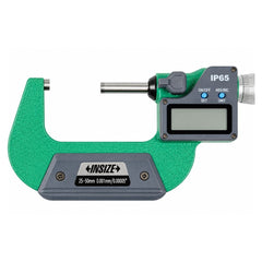 Insize IP65 Digital Outside Micrometer 25-50mm / 1-2" Range Series 3108-50A - Twin Eagle Imports