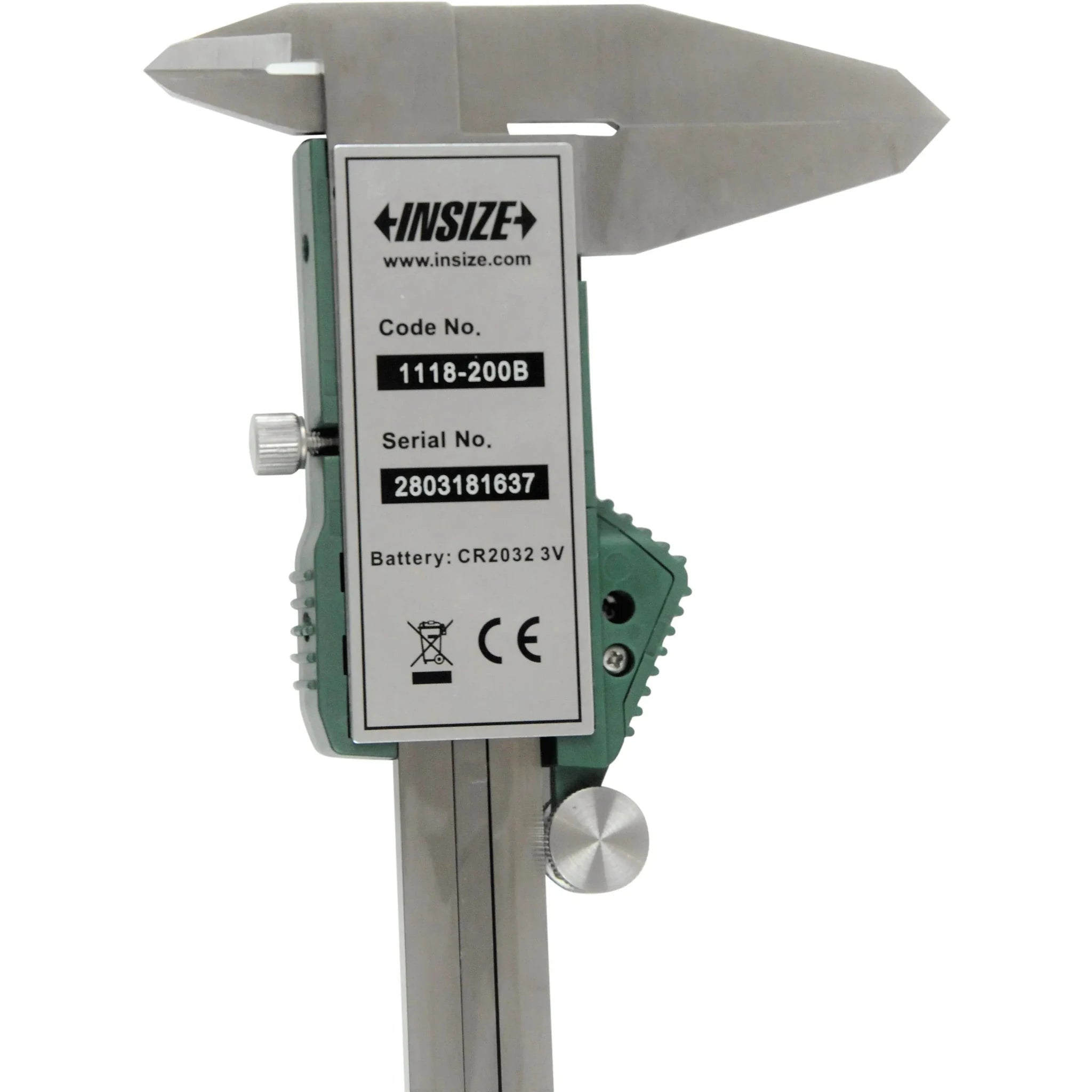 Insize IP67 Digital Caliper 0-200mm/0-8" Range Series 1118-200B - Twin Eagle Imports