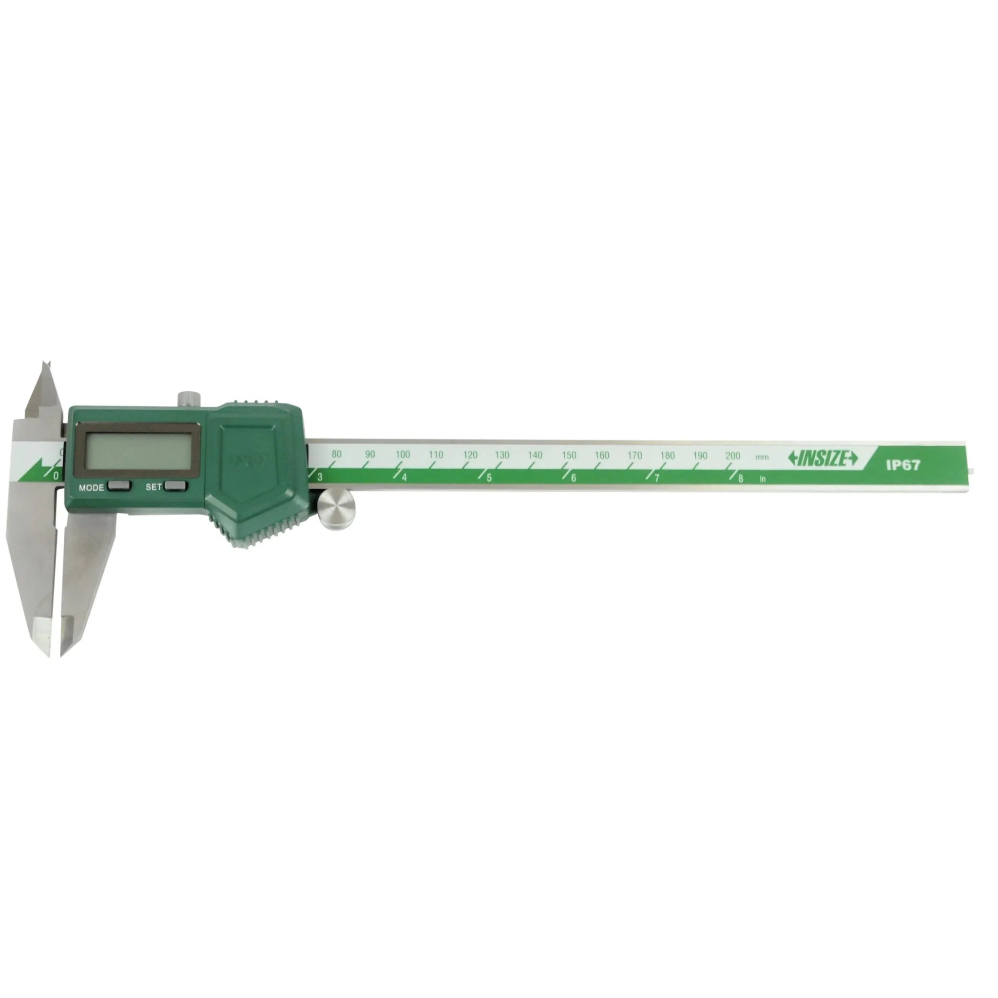 Insize IP67 Digital Caliper 0-200mm/0-8" Range Series 1118-200B - Twin Eagle Imports