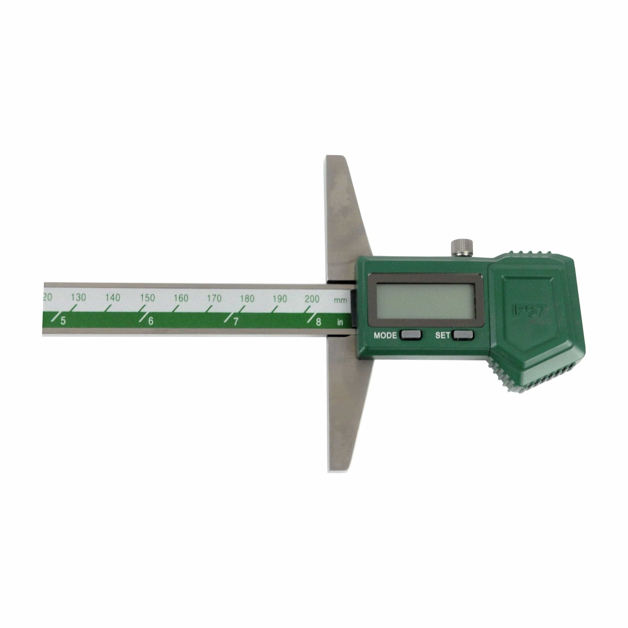 Insize IP67 Digital Depth Gauge 0-200mm / 0-8" Range Series 1149-200 - Twin Eagle Imports