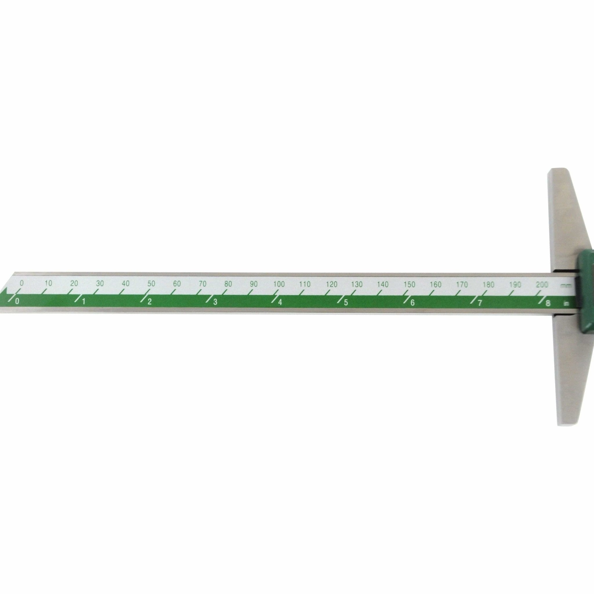 Insize IP67 Digital Depth Gauge 0-200mm / 0-8" Range Series 1149-200 - Twin Eagle Imports