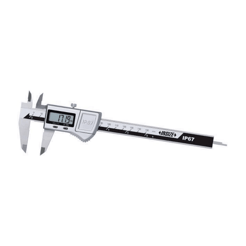 Insize IP67 Waterproof Digital Caliper 0–150 mm / 0–6″ Series 1115-150 - Twin Eagle Imports