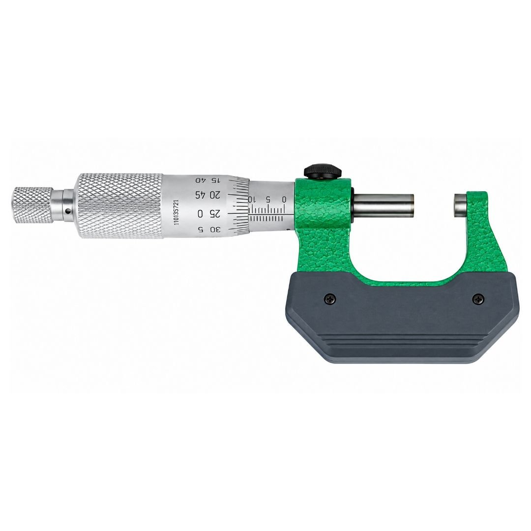 Insize Left Hand/Right Hand Outside Micrometer 0-25mm Range Series 3236-25B - Twin Eagle Imports