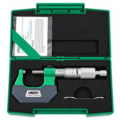 Insize Left Hand/Right Hand Outside Micrometer 0-25mm Range Series 3236-25B - Twin Eagle Imports