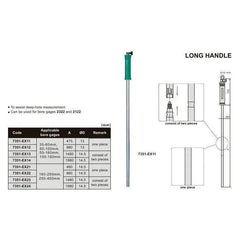Insize Long Handle for Bore Gauge 980mm Series 7351-EX12 - Twin Eagle Imports
