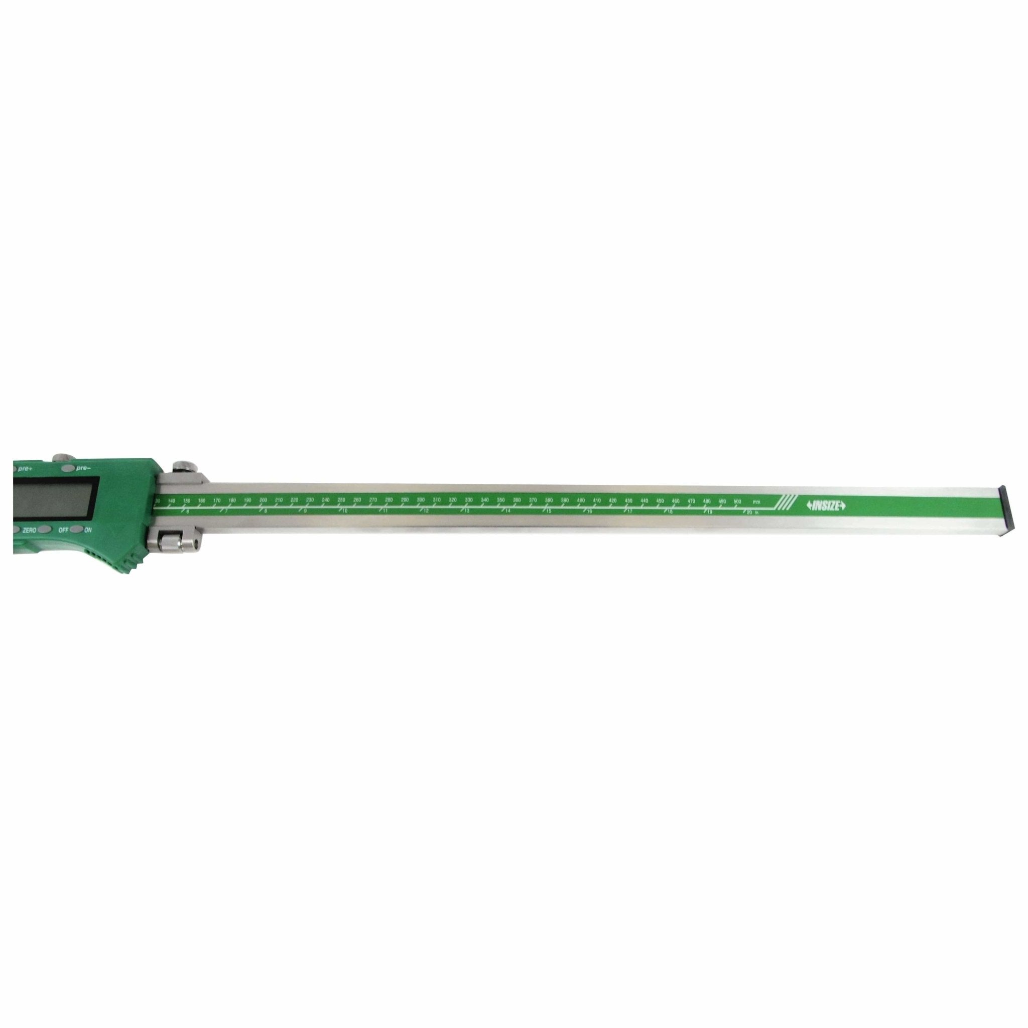 Insize Long Jaw Digital Caliper 0-500mm / 0-20" Range Series 1106-503 - Twin Eagle Imports