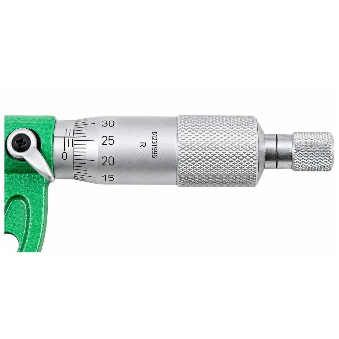 Insize Long Spindle Outside Micrometer 0-25mm Range Series 3209-25 - Twin Eagle Imports