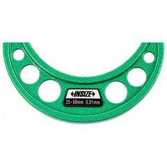 Insize Long Spindle Outside Micrometer 25-50mm Range Series 3209-50 - Twin Eagle Imports