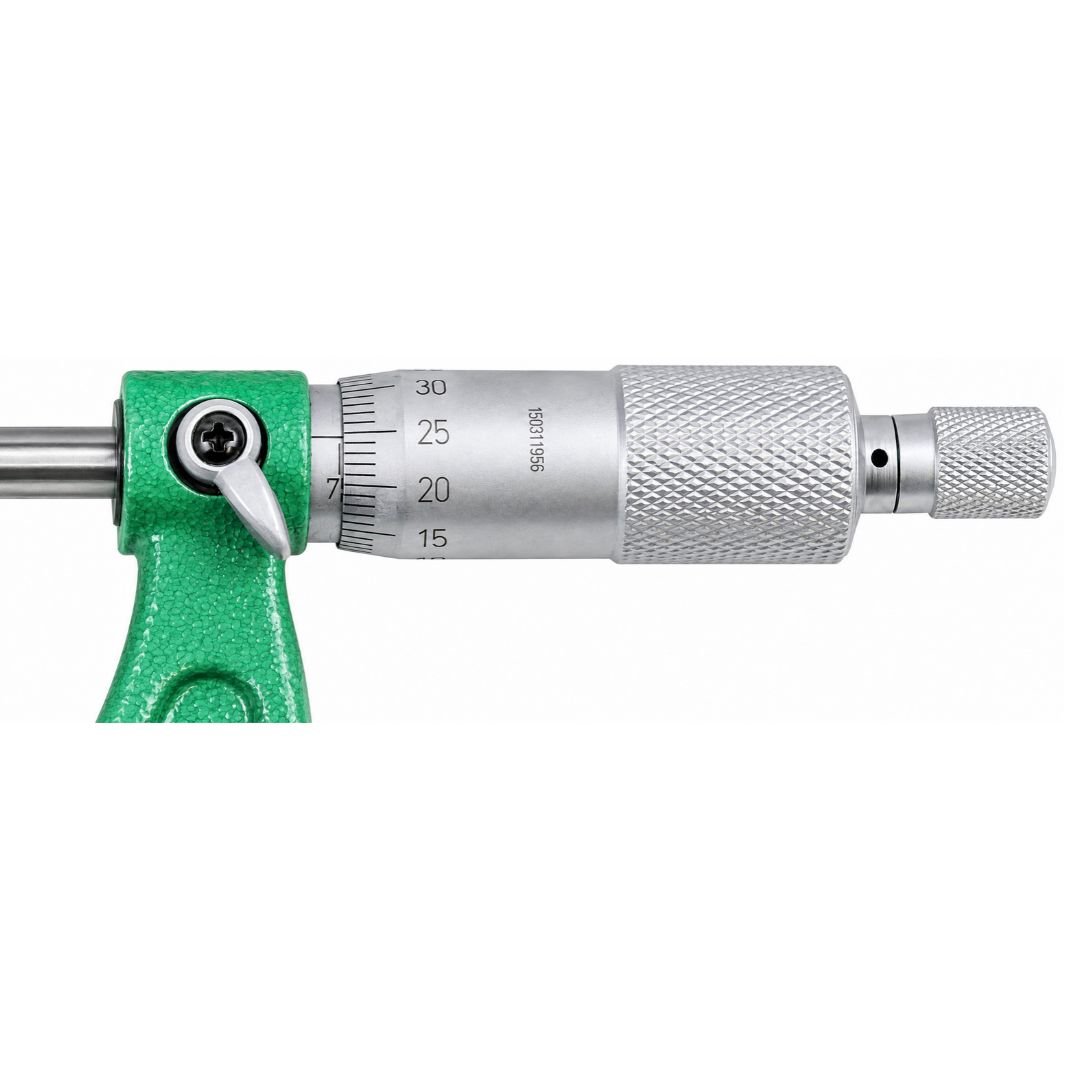 Insize Long Spindle Outside Micrometer 75-100mm Range Series 3209-100 - Twin Eagle Imports