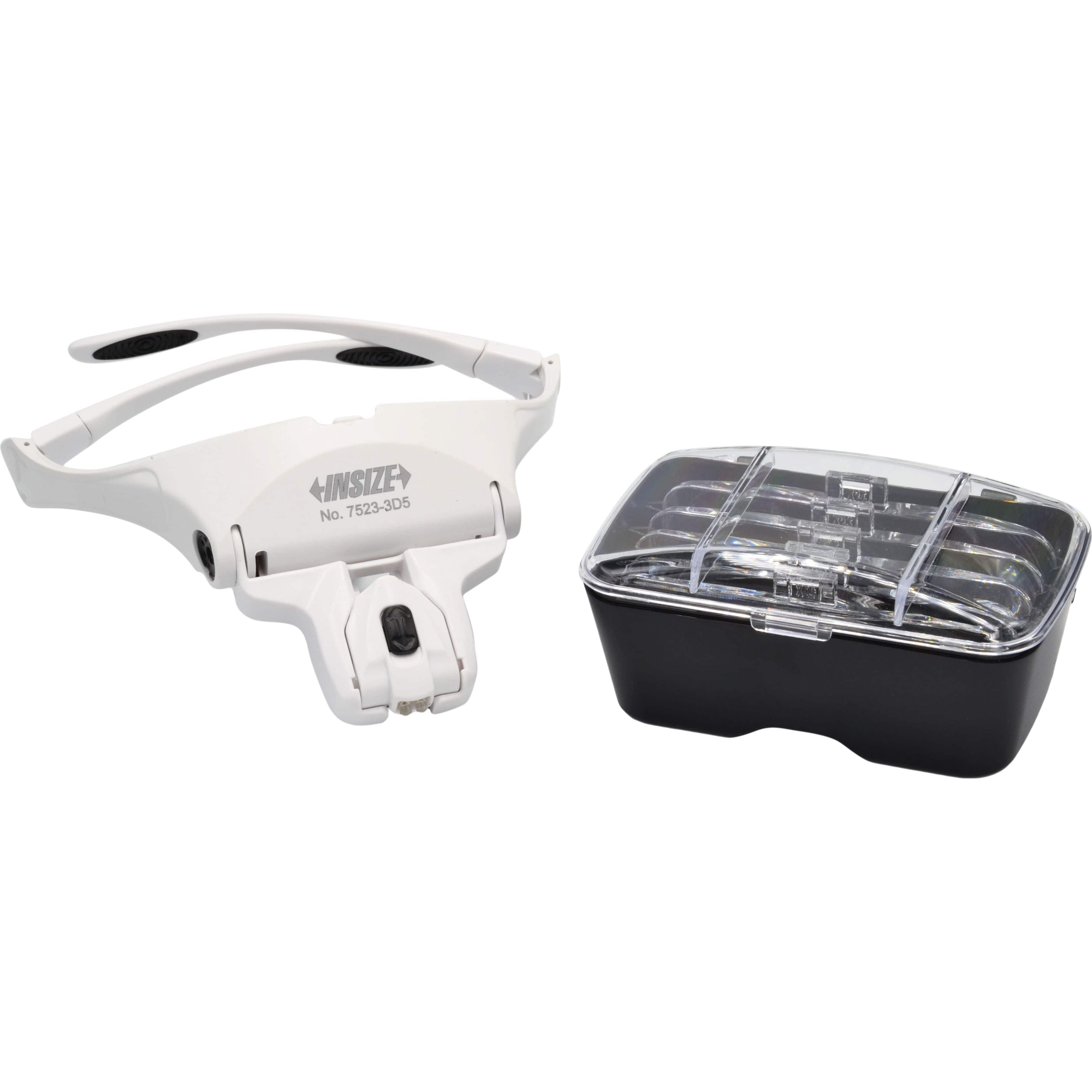 INSIZE Magnification Glasses Insize Magnification Glasses with 5 lenses 7523-3D5