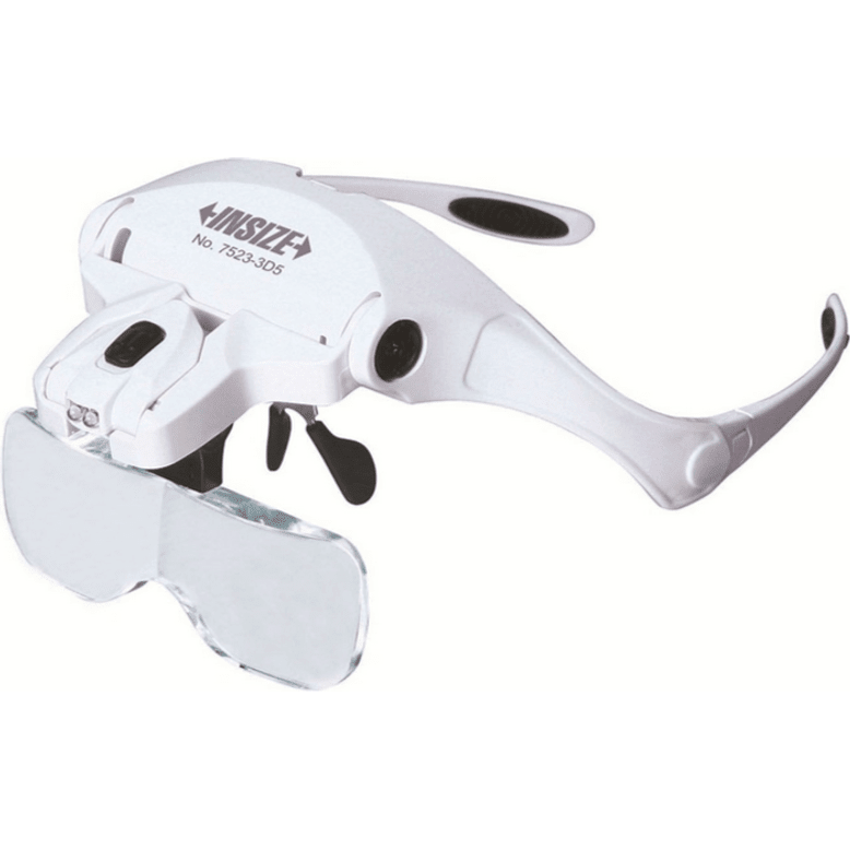 Insize Magnification Glasses with 5 lenses 7523-3D5 - Twin Eagle Imports