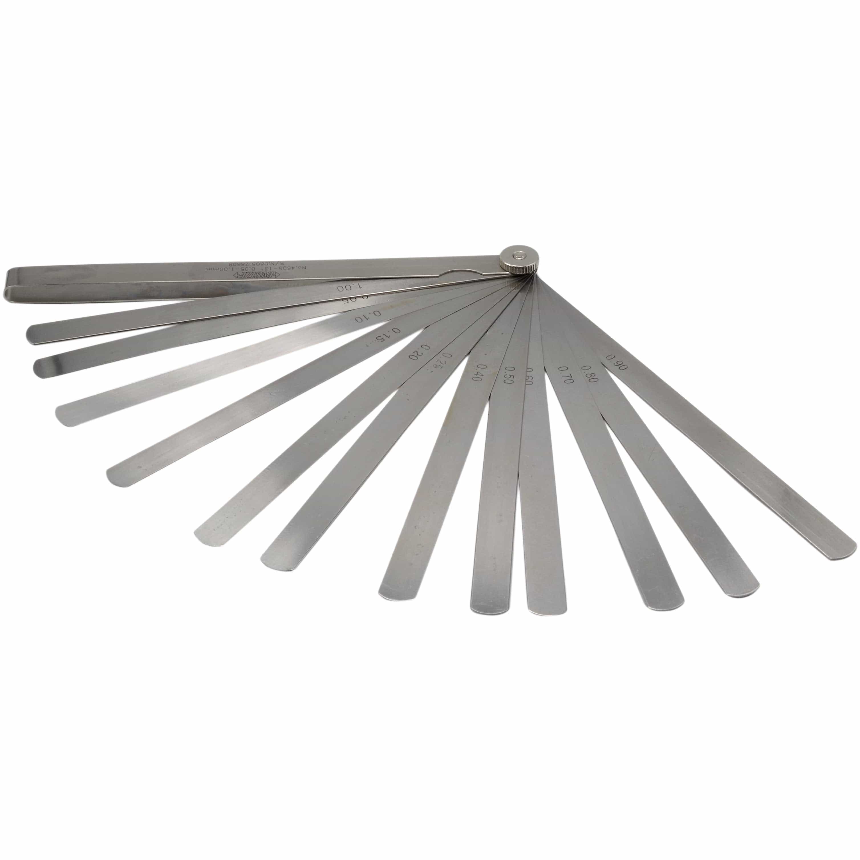 INSIZE MEASURING EQUIPMENT 200 mm Long Insize Feeler Gauge Range 0.05-1mm Series 4605-131