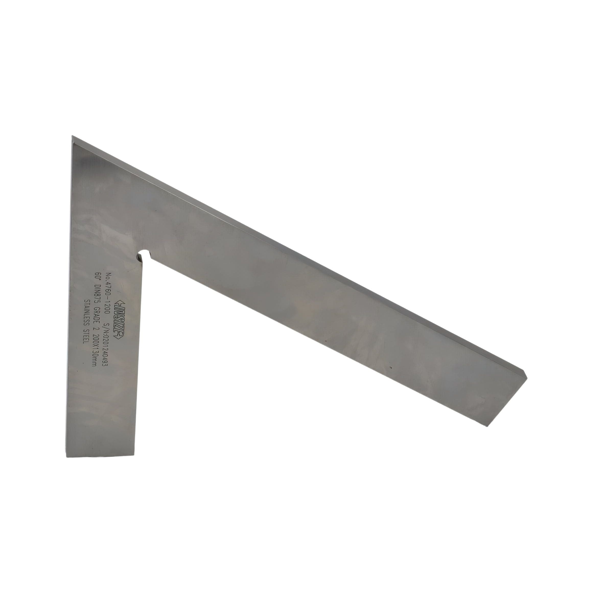 INSIZE Measuring Equipment Insize  60° Range Square 200 X 130mm Series 4760-1200