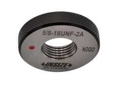 INSIZE MEASURING EQUIPMENT Insize American Standard Thread Ring Gauge 5/8-18 UNF Class 2A NOGO Series 4121-5C2N