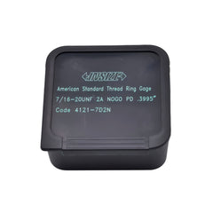 INSIZE MEASURING EQUIPMENT Insize American Standard Thread Ring Gauge 7/16-20 UNF Class 2A NOGO Series 4121-7D2N