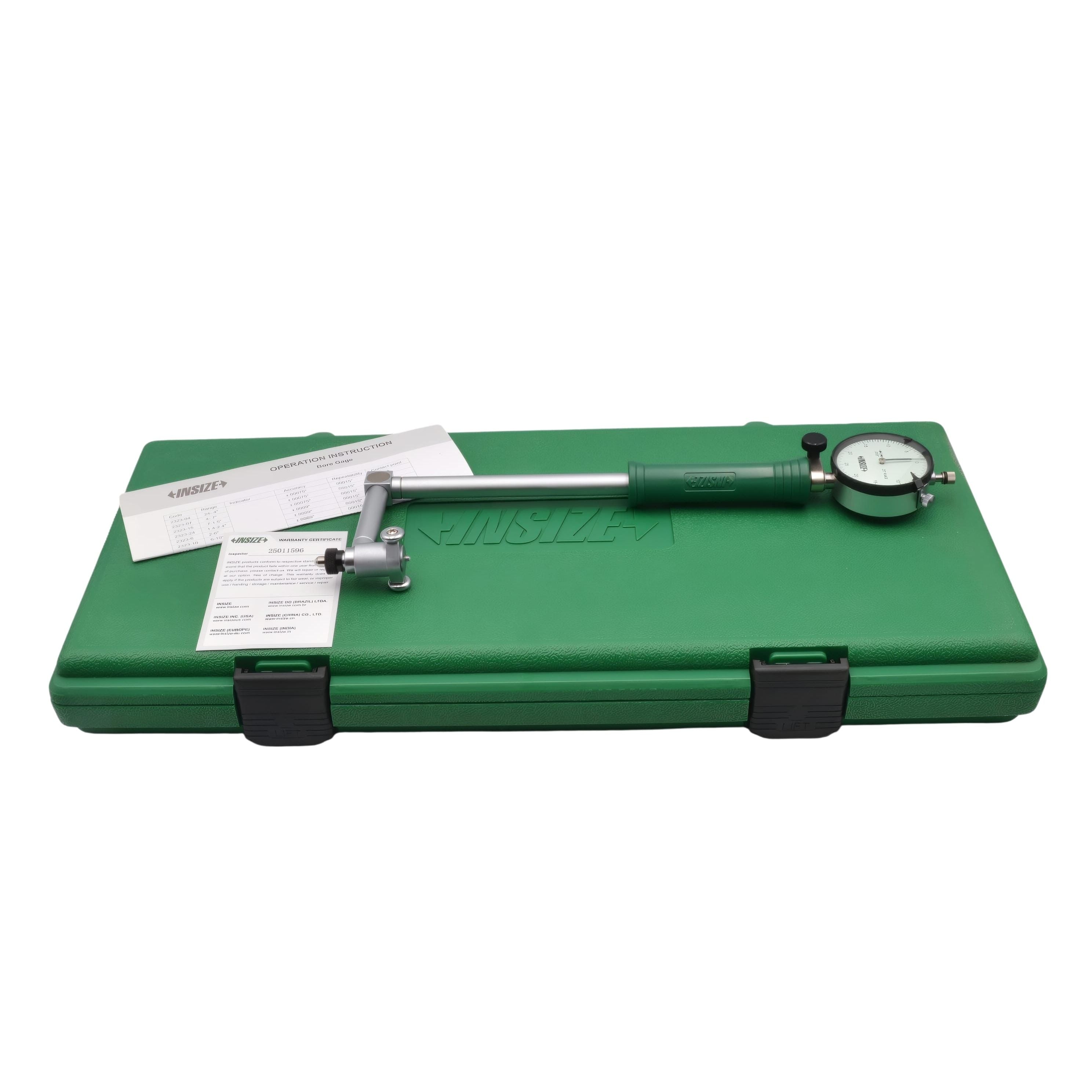 INSIZE MEASURING EQUIPMENT Insize Angle Mechanical Bore Gauge 2-6" Range Series 2827-6