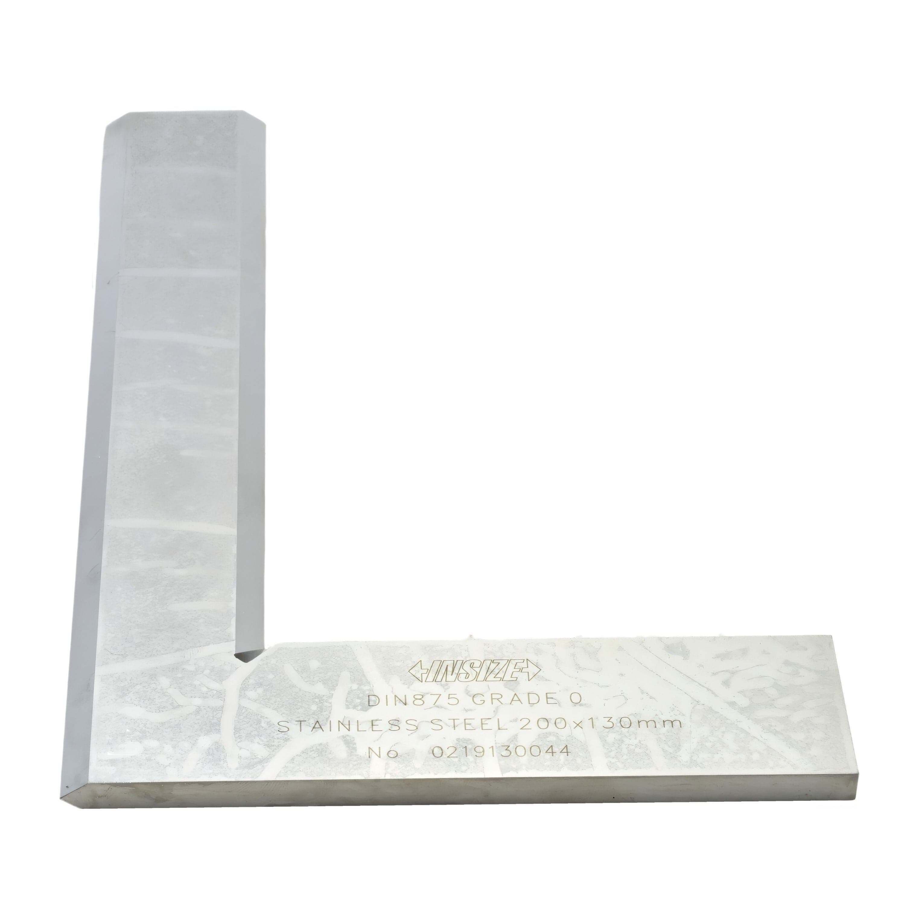 INSIZE MEASURING EQUIPMENT Insize Beveled Edge Square 200×130 mm Grade 0 Series 4790-2000