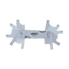 INSIZE MEASURING EQUIPMENT Insize Chamfer Gauge 0.5-5.0mm 45° Stainless Steel Series 4814-1
