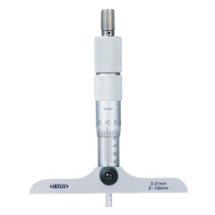 INSIZE MEASURING EQUIPMENT Insize Depth Micrometer 0-75mm Graduation 0.01mm Series 3241-75
