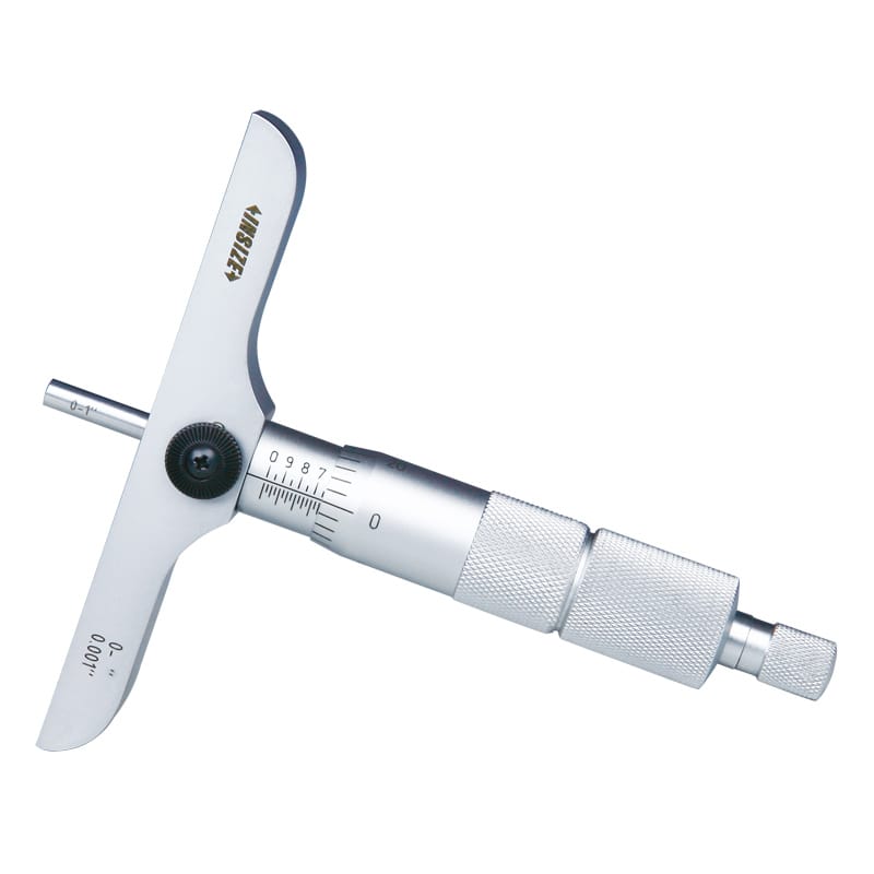 INSIZE MEASURING EQUIPMENT Insize Depth Micrometer 0-75mm Graduation 0.01mm Series 3241-75