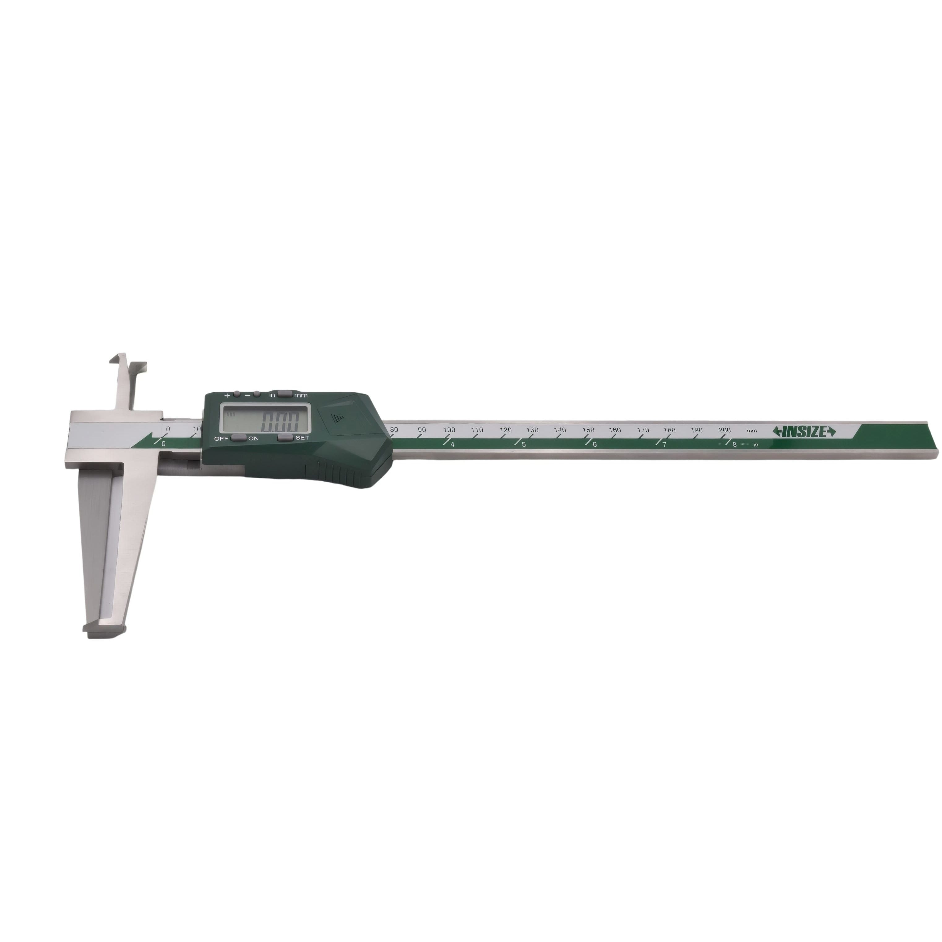 INSIZE MEASURING EQUIPMENT Insize Digital Inside Groove Caliper 9-200mm/0.35-8" Series 1176-200