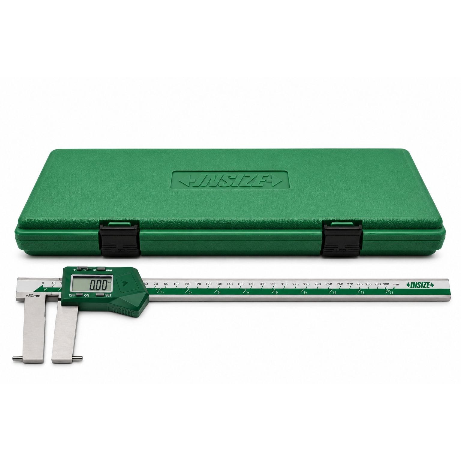 INSIZE MEASURING EQUIPMENT Insize Digital Inside Point Caliper 50-300mm/1.97-12" Series 1121-3001A