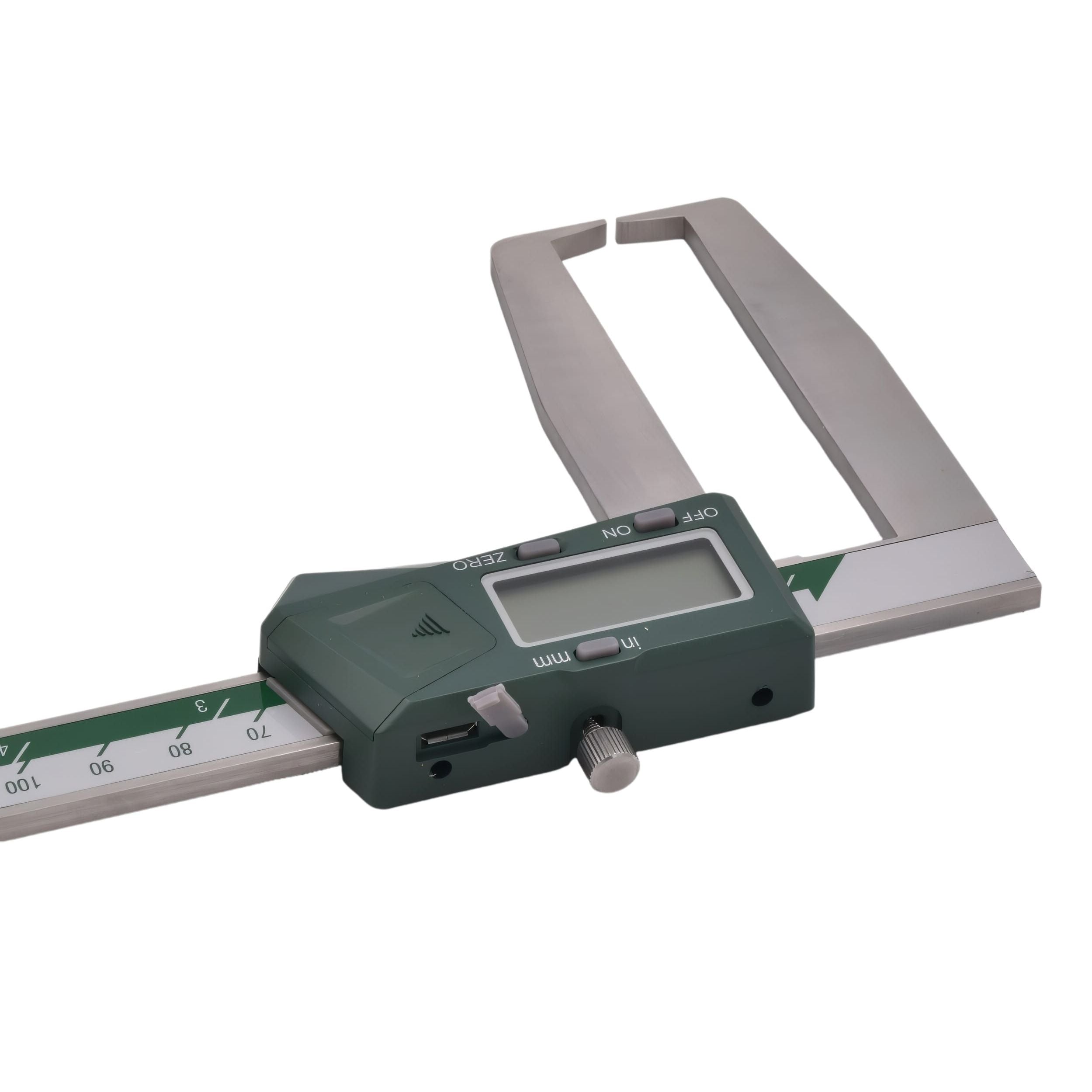 INSIZE MEASURING EQUIPMENT Insize Digital Outside Neck Caliper 0-200mm/0-8" Series 1187-200A