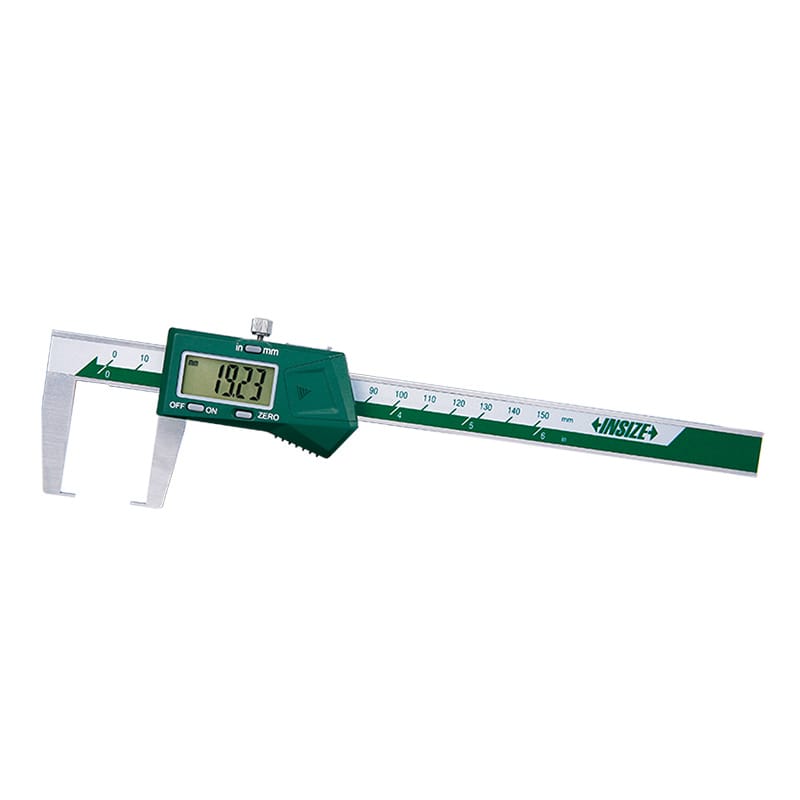 INSIZE MEASURING EQUIPMENT Insize Digital Outside Neck Caliper 0-500mm/0-20" Series 1187-500A