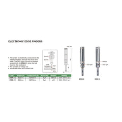 INSIZE MEASURING EQUIPMENT Insize Electronic Edge Finder 20mm Shank with Beeper Series 6566-3