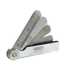 INSIZE MEASURING EQUIPMENT Insize Feeler Gauge Set 0.002"–0.025" Range Series 4614-15