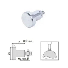 INSIZE MEASURING EQUIPMENT Insize Flat Point Contact Tip Ø30mm Steel Series 6282-1205