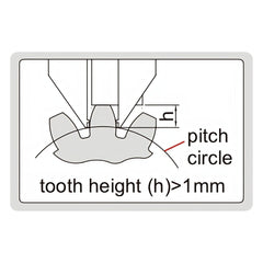 INSIZE Measuring Equipment Insize Gear Tooth Vernier Caliper Range Series 1281-M26A