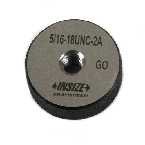 INSIZE MEASURING EQUIPMENT Insize GO Thread Ring Gauge 5/16-18 UNC 2A Series 4121-5D2