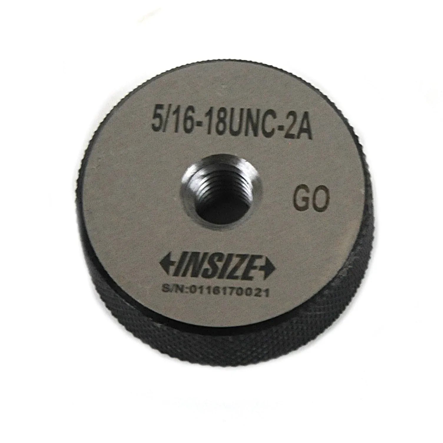 INSIZE MEASURING EQUIPMENT Insize GO Thread Ring Gauge 5/16-24 UNF 2A Series 4121-5D2