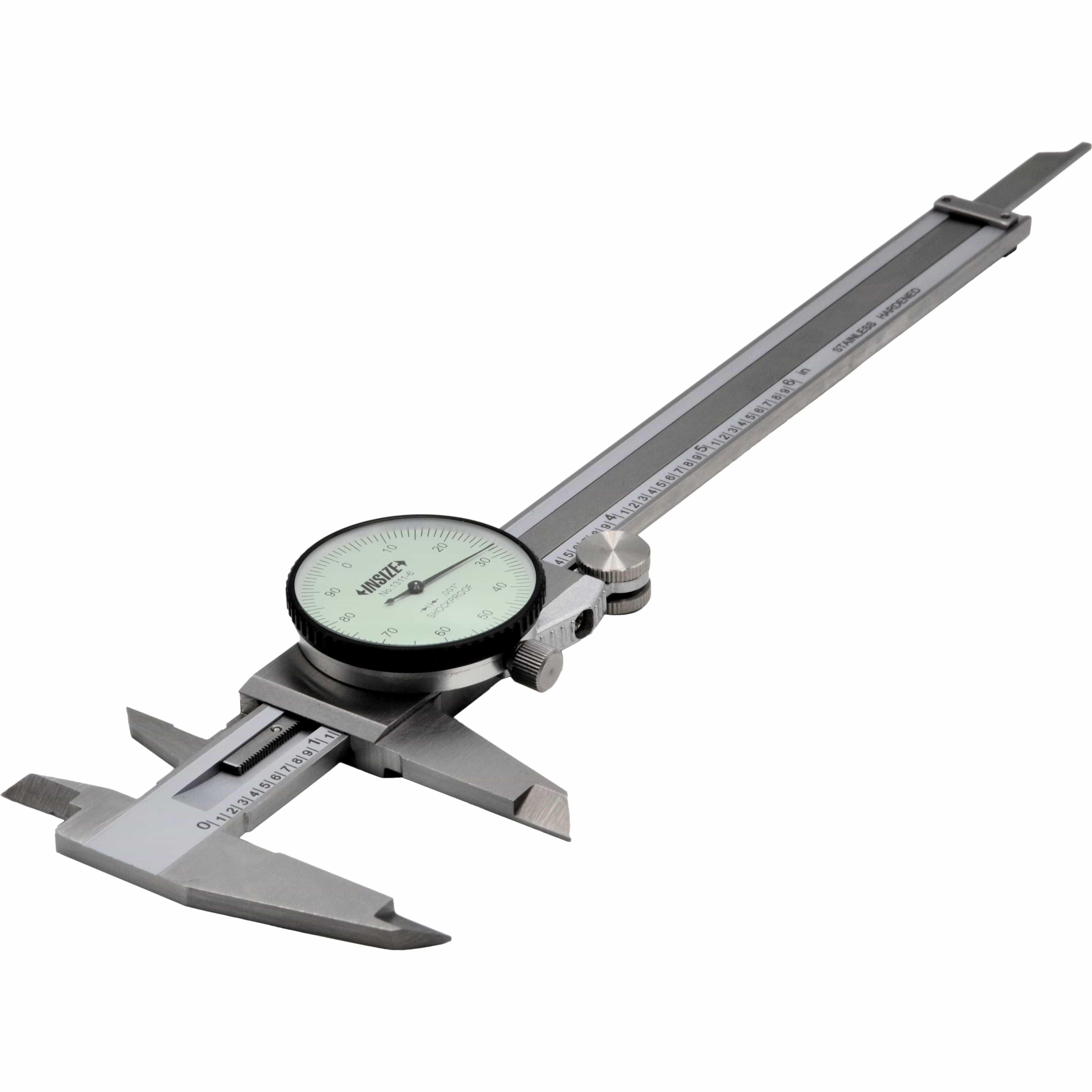 INSIZE Measuring Equipment INSIZE Imperial Dial Caliper  0-6" Range Series 1311-6