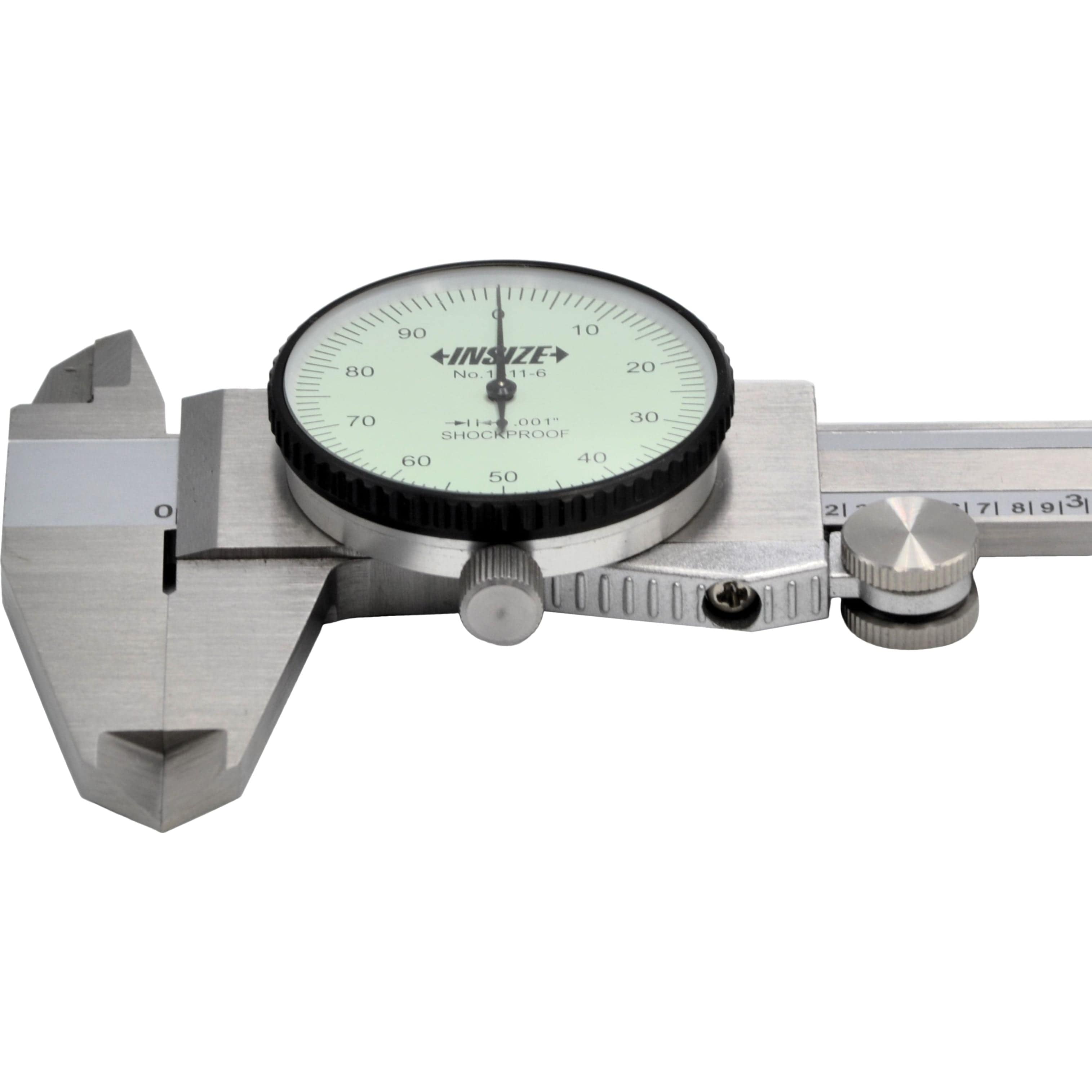 INSIZE Measuring Equipment INSIZE Imperial Dial Caliper  0-6" Range Series 1311-6