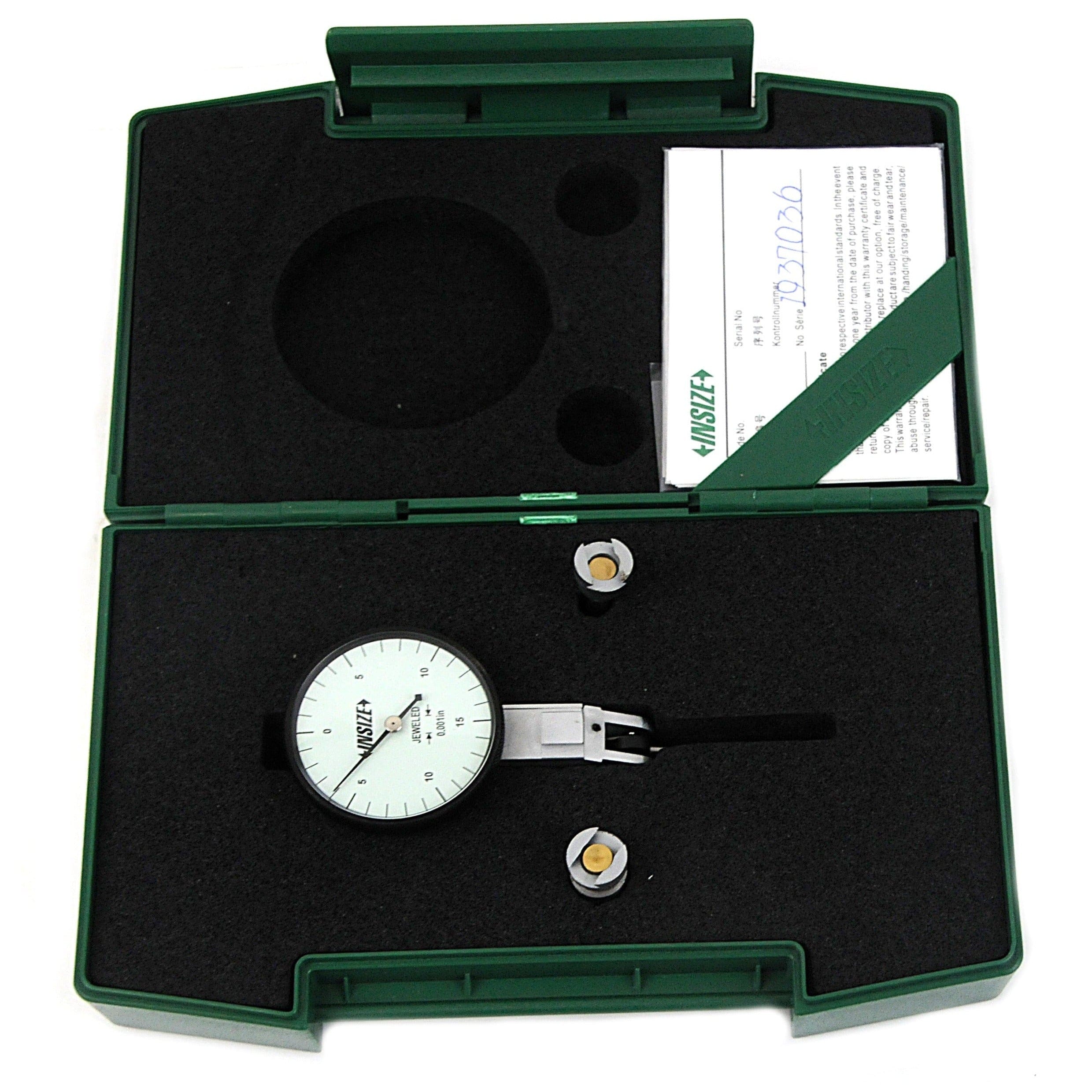 INSIZE Measuring Equipment Insize Imperial Dial Indicator 0.03" Range Series 2381-35