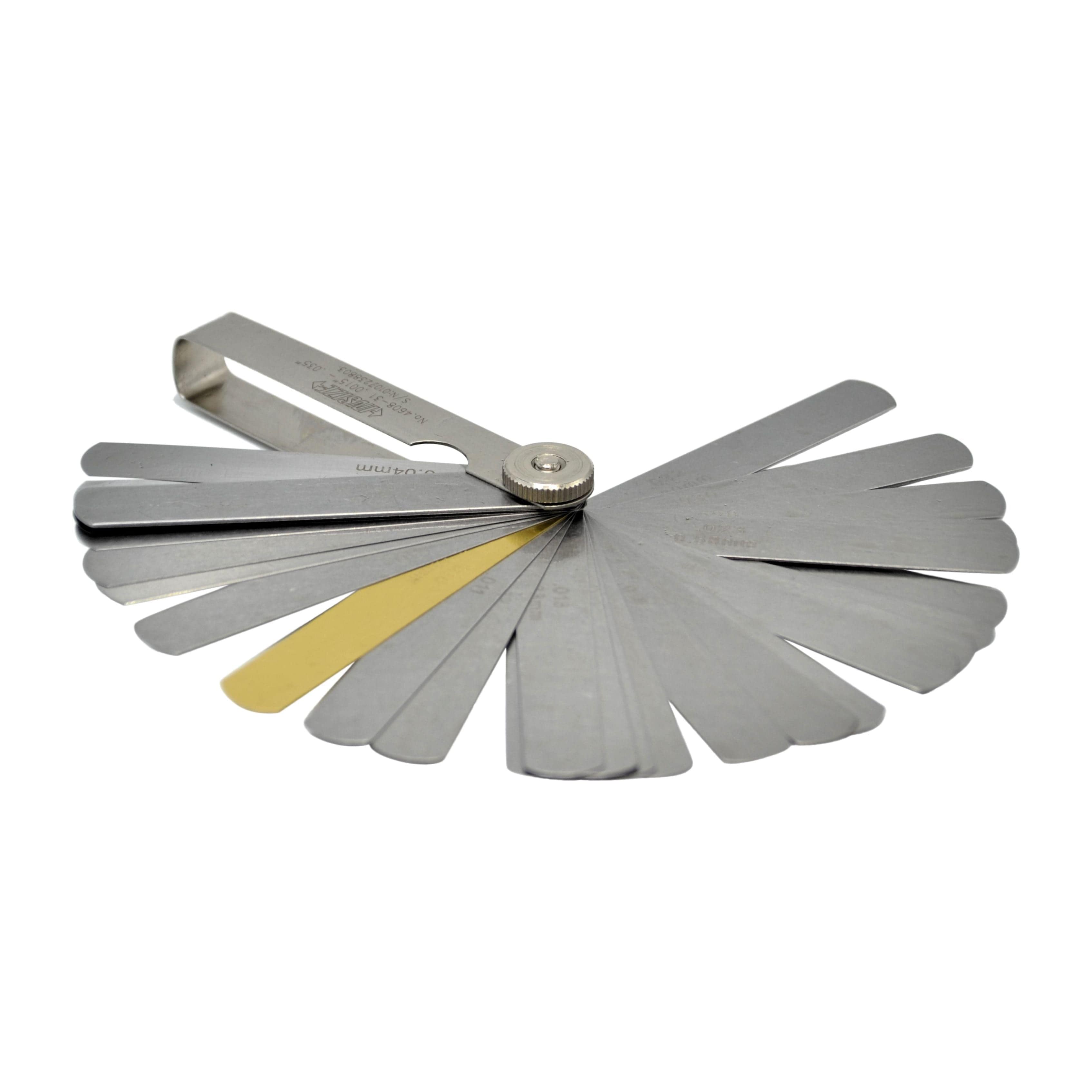 INSIZE Measuring Equipment Insize Imperial Feeler Gauge 32pc Set 0.0015"-0.35" Range Series 4608-31