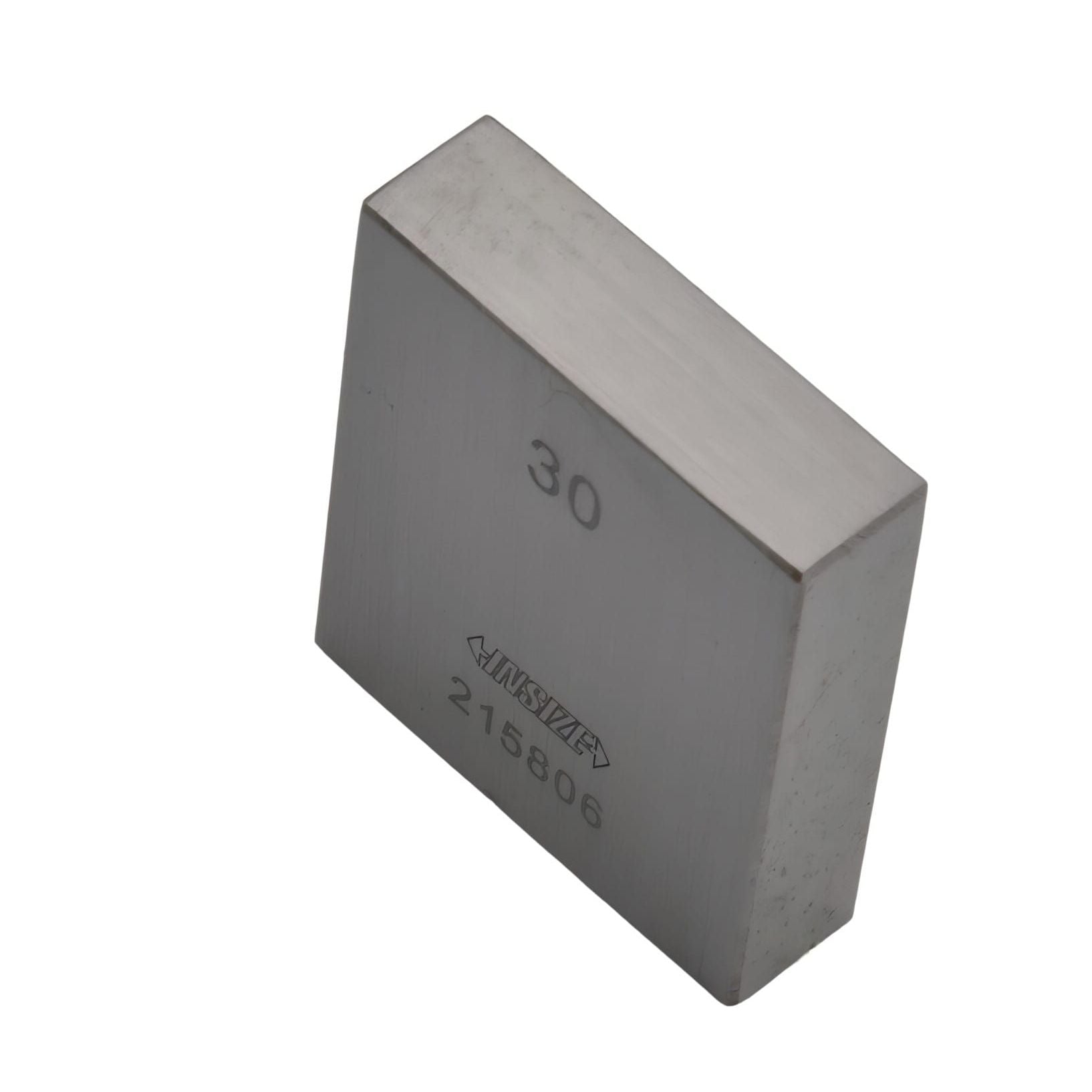 INSIZE MEASURING EQUIPMENT Insize Individual Steel Gauge Block 30mm Grade 2 Series 4101-C30