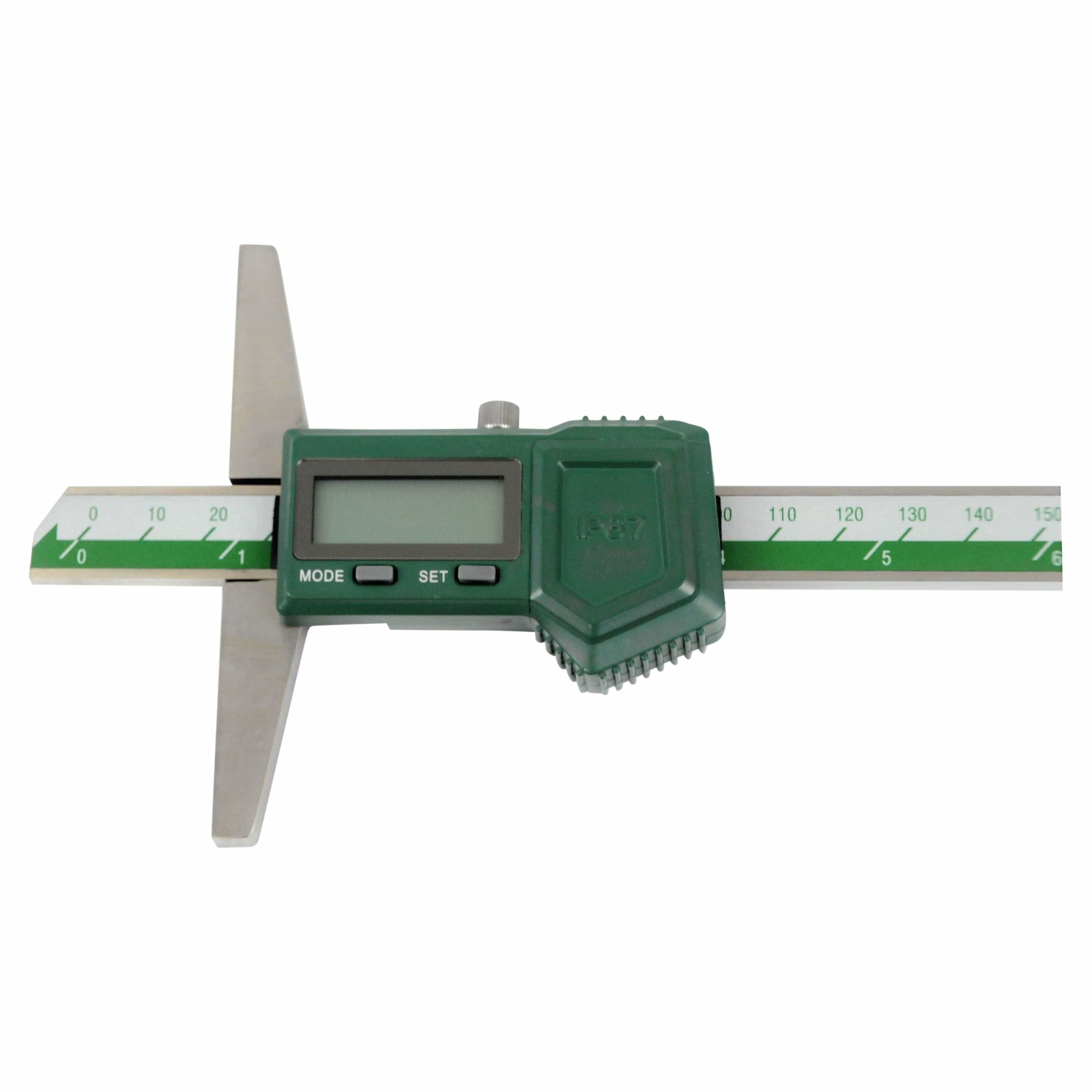 INSIZE Measuring Equipment Insize IP67 Digital Depth Gauge 0-150mm / 0-6" Range Series 1149-150