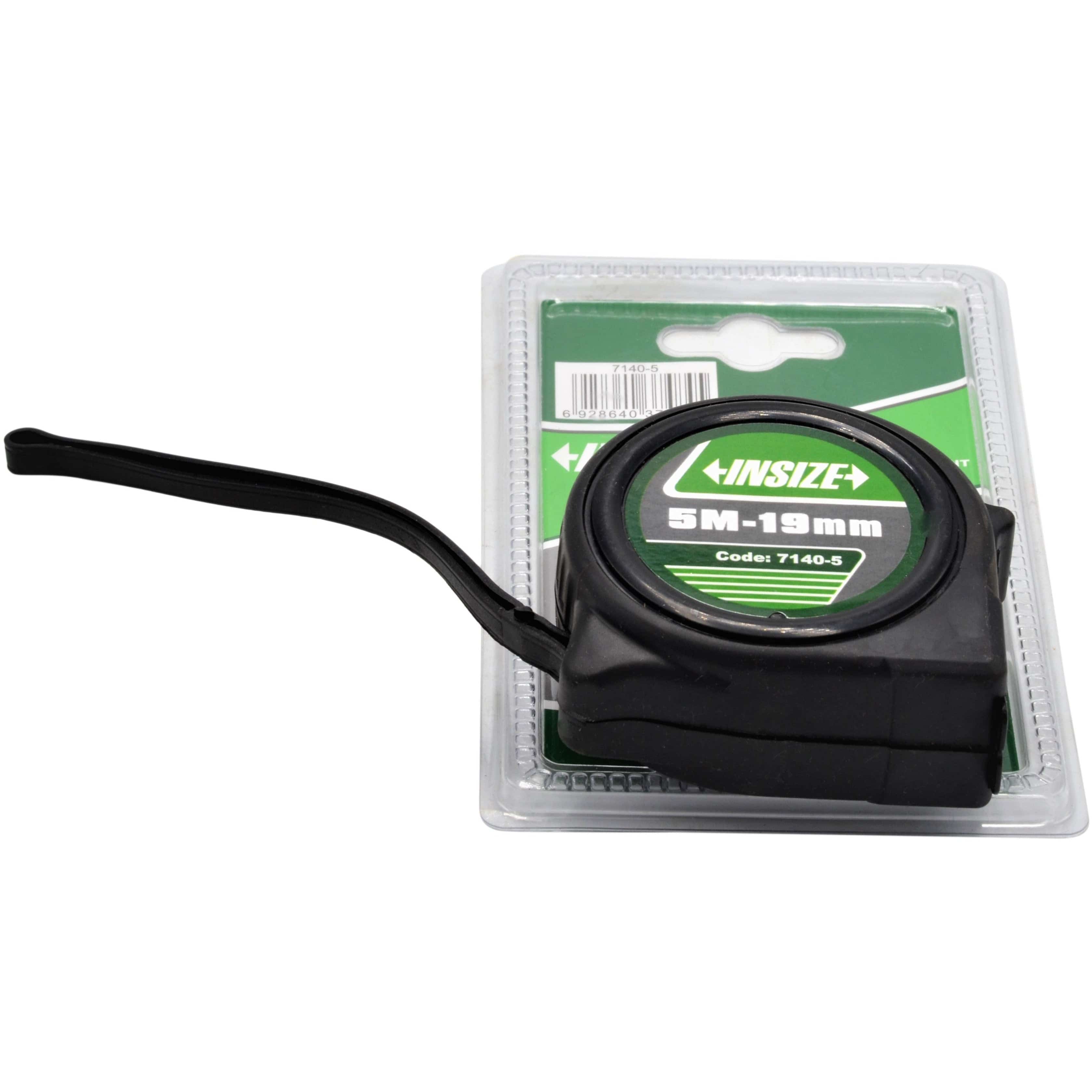 INSIZE Measuring Equipment Insize Metric 5M Tape Measure with Auto Retract Series 7140-5