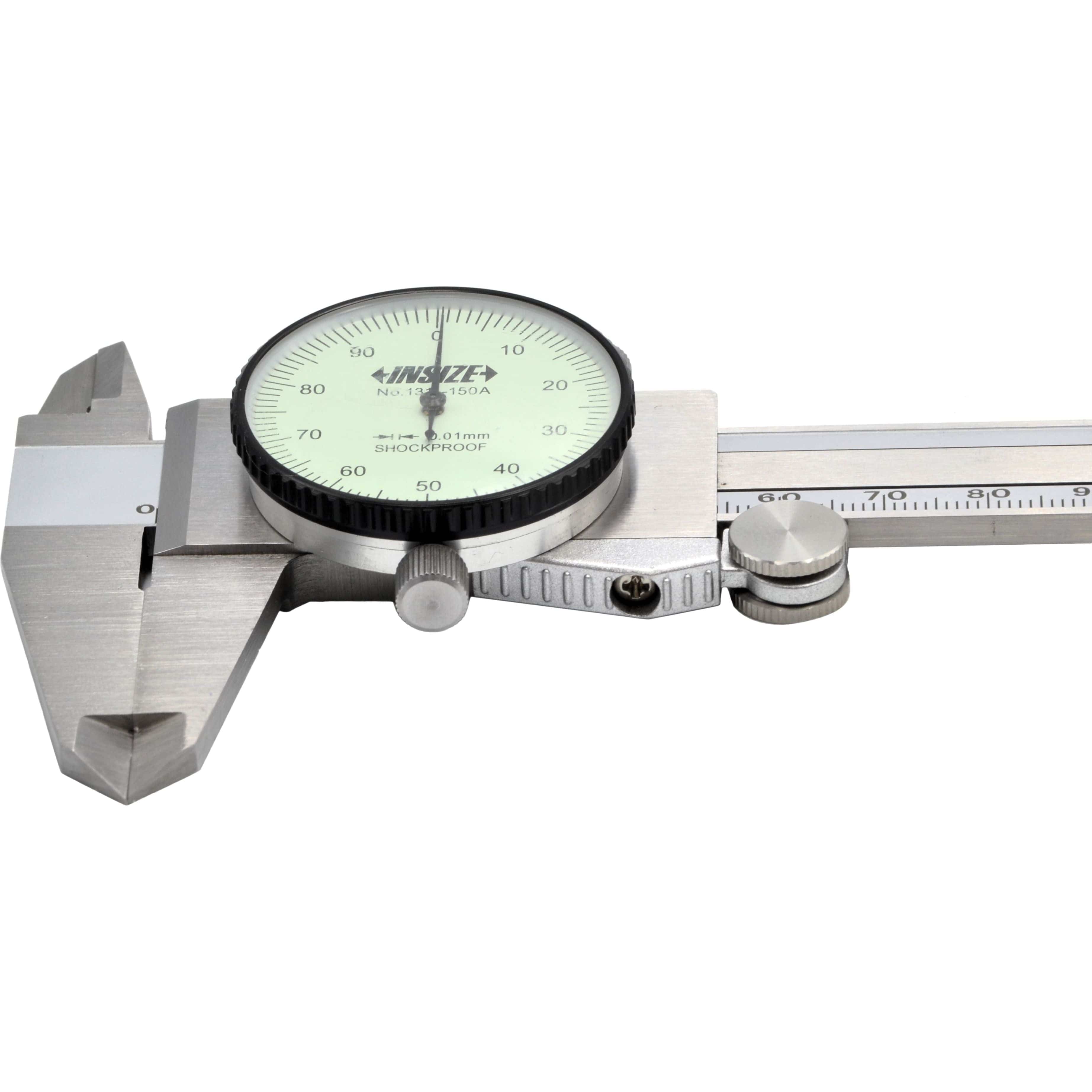 INSIZE Measuring Equipment INSIZE Metric Dial Caliper  0-150mm Range Series 1311-150A