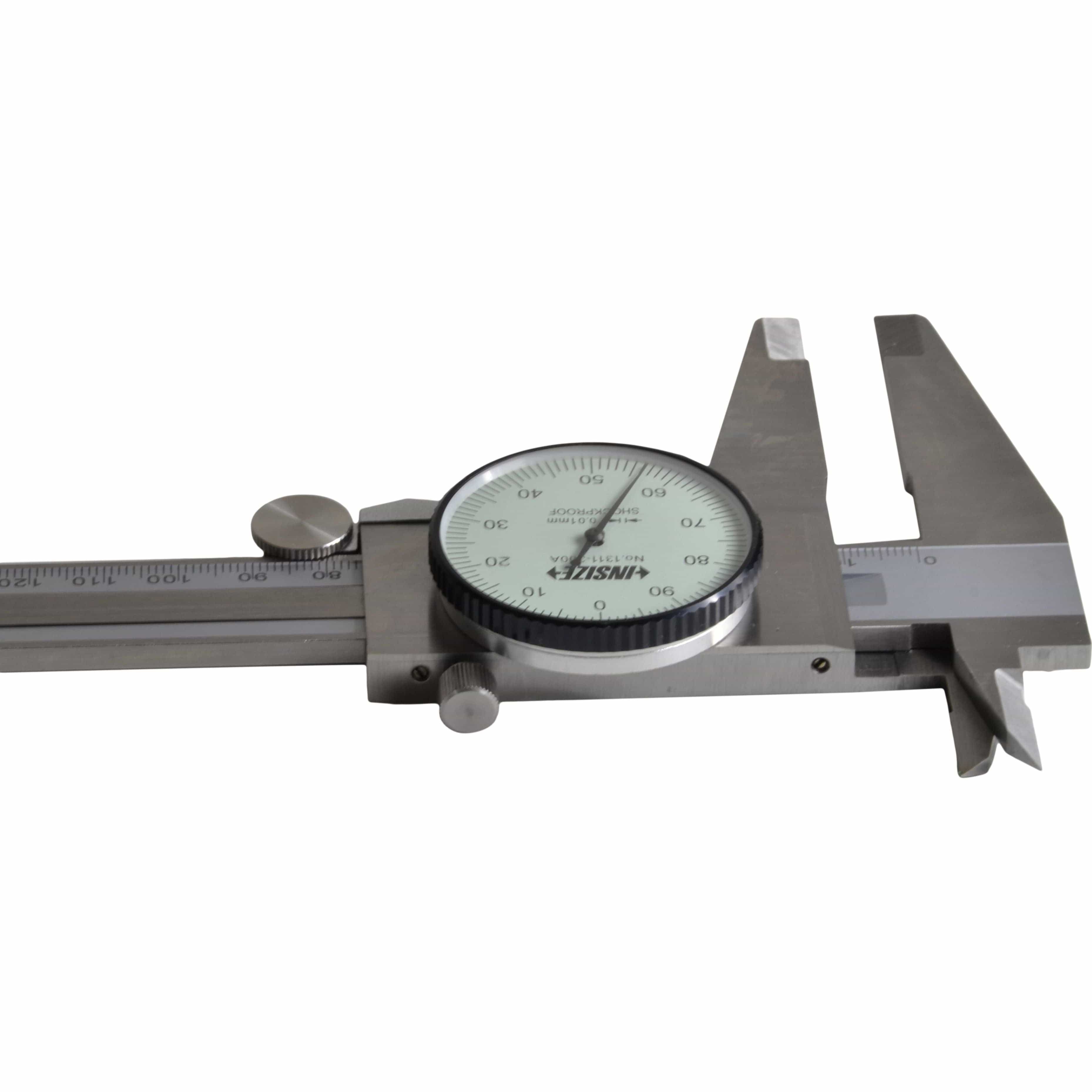 INSIZE Measuring Equipment INSIZE Metric Dial Caliper  0-300mm Range Series 1311-300A