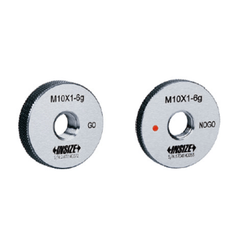 INSIZE Measuring Equipment Insize Metric Fine Thread Ring Gage M8 × 1 mm Class 6g GO Ring Gage Series 4129-8P